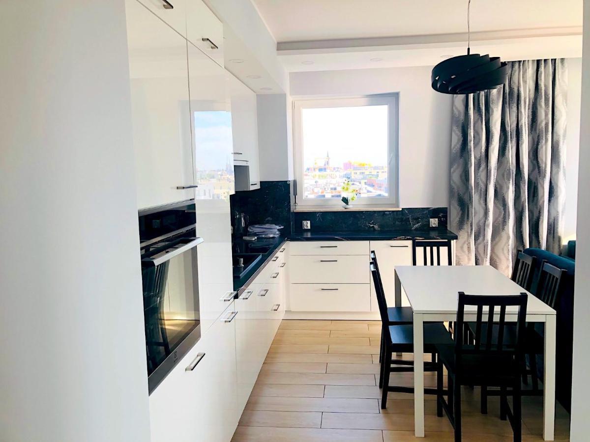 Apartament Z Tarasem I Widokiem Na Odre Breslau Exterior foto