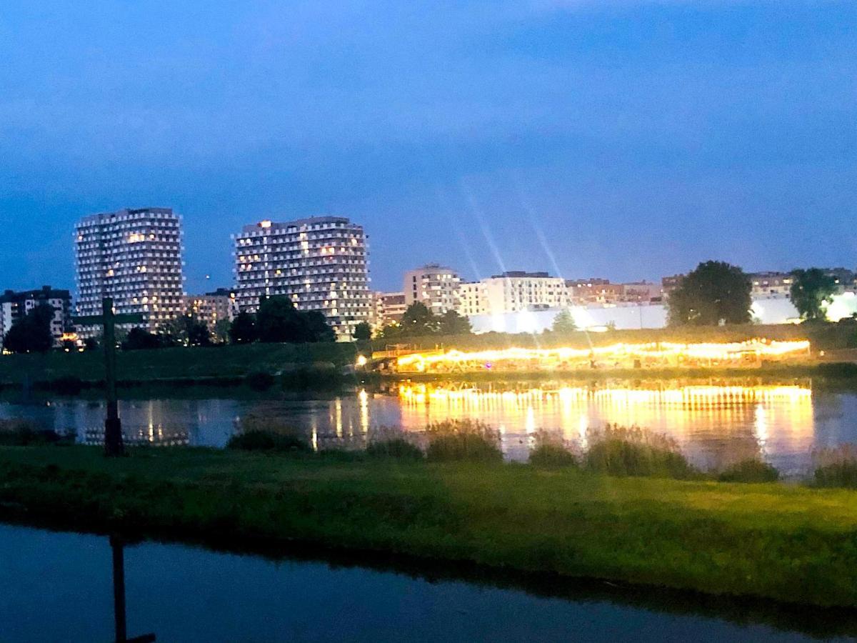 Apartament Z Tarasem I Widokiem Na Odre Breslau Exterior foto